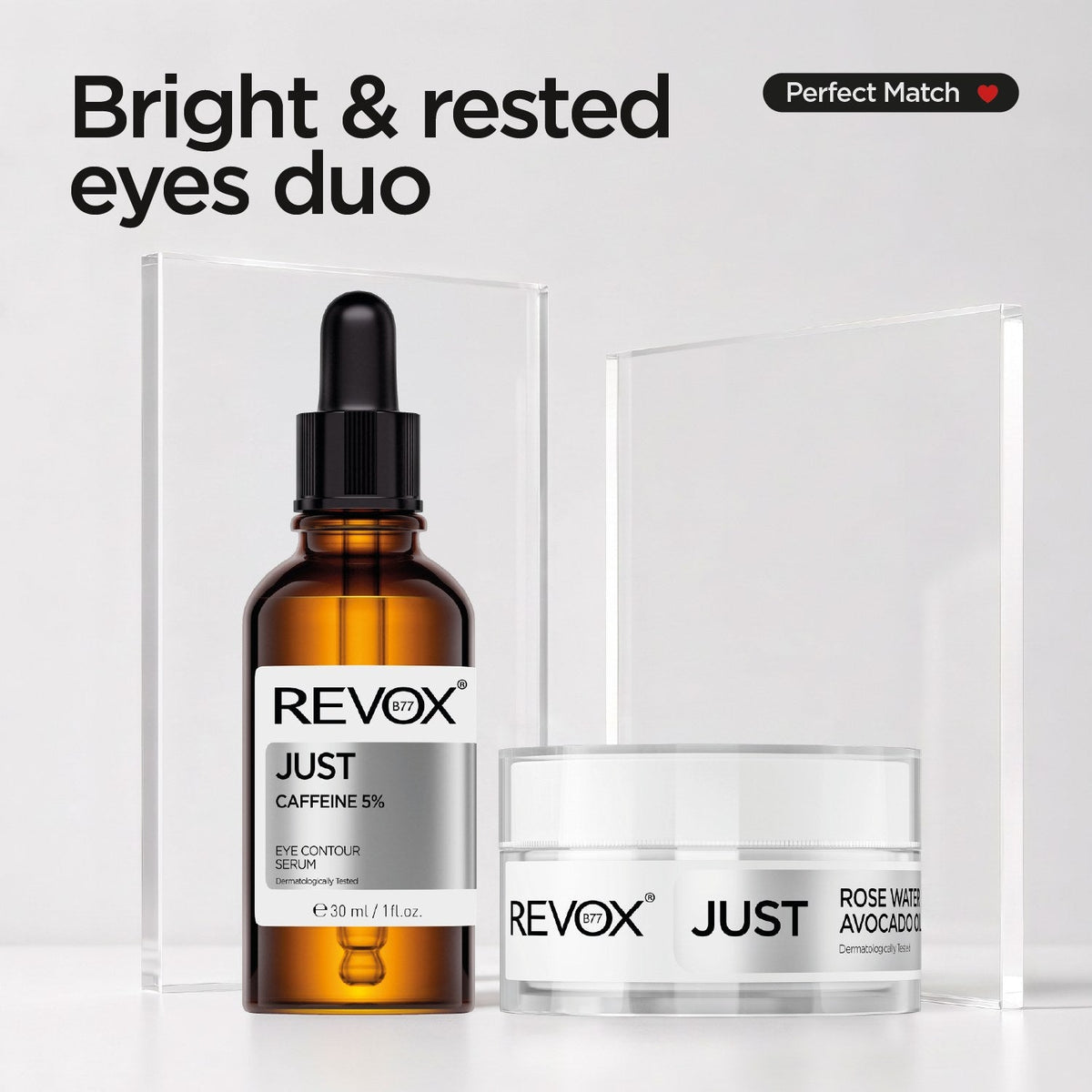 Caffeine 5% + Rose Water Avocado Oil Eye Contour Cream