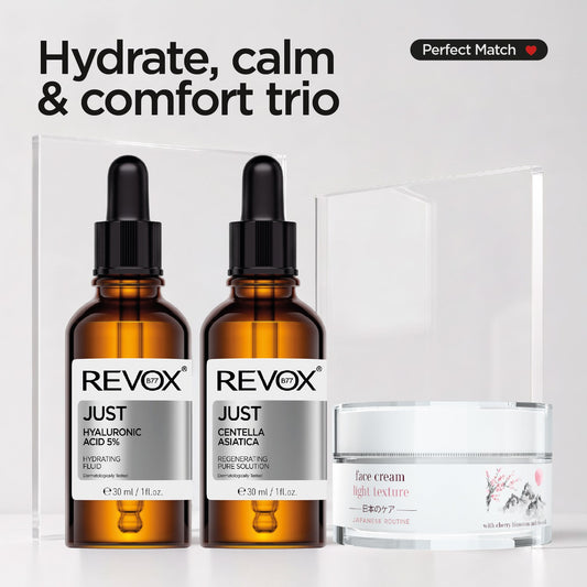 Hyaluronic Acid 5% + Centella Asiatica + Face Cream Light Texture