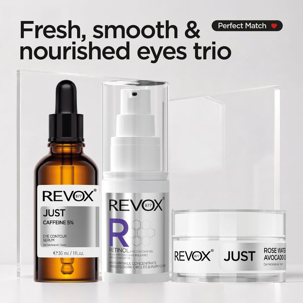 Fresh, smooth & nourished eyes trio