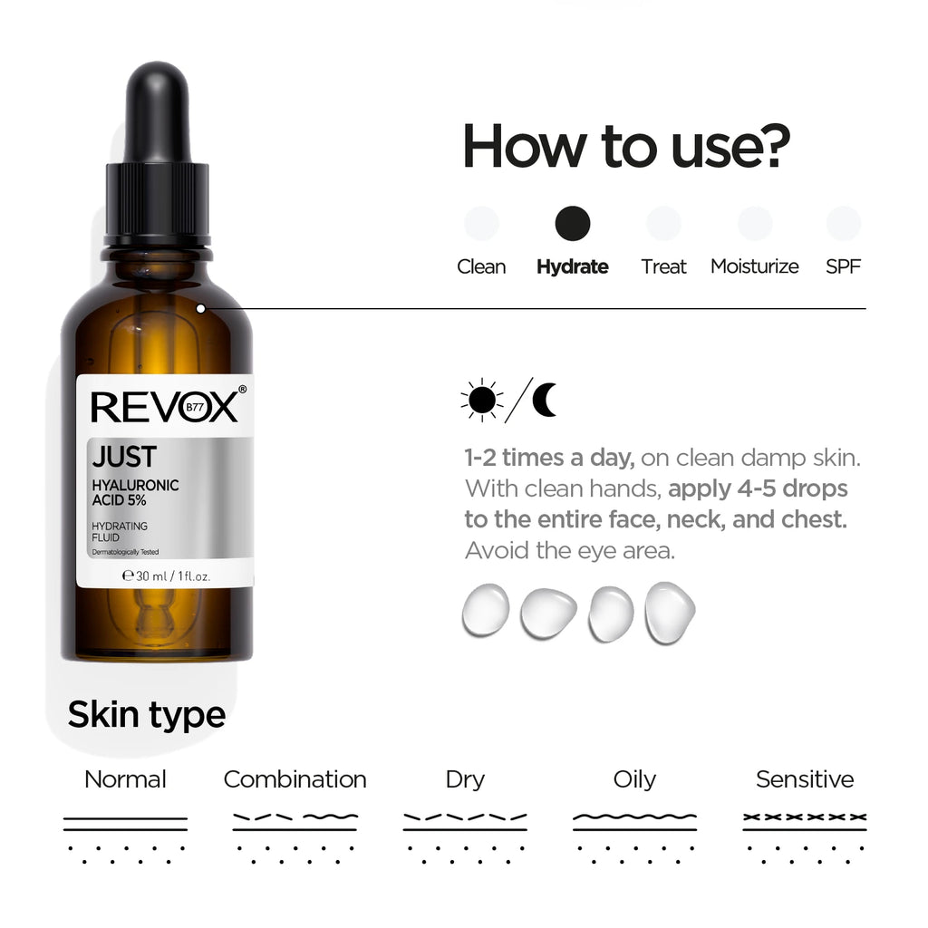 Hyaluronic Acid 5% – Revox B77 Hyaluronic Acid 5% – Revox B77