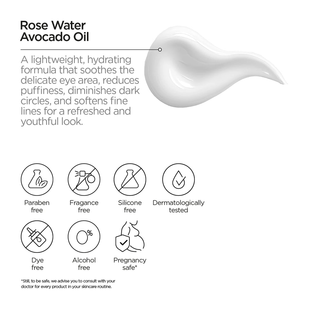 Rose Water Avocado Oil Eye Contour Fluid – Revox B77 Rose Water Avocado Oil Eye Contour Fluid – Revox B77