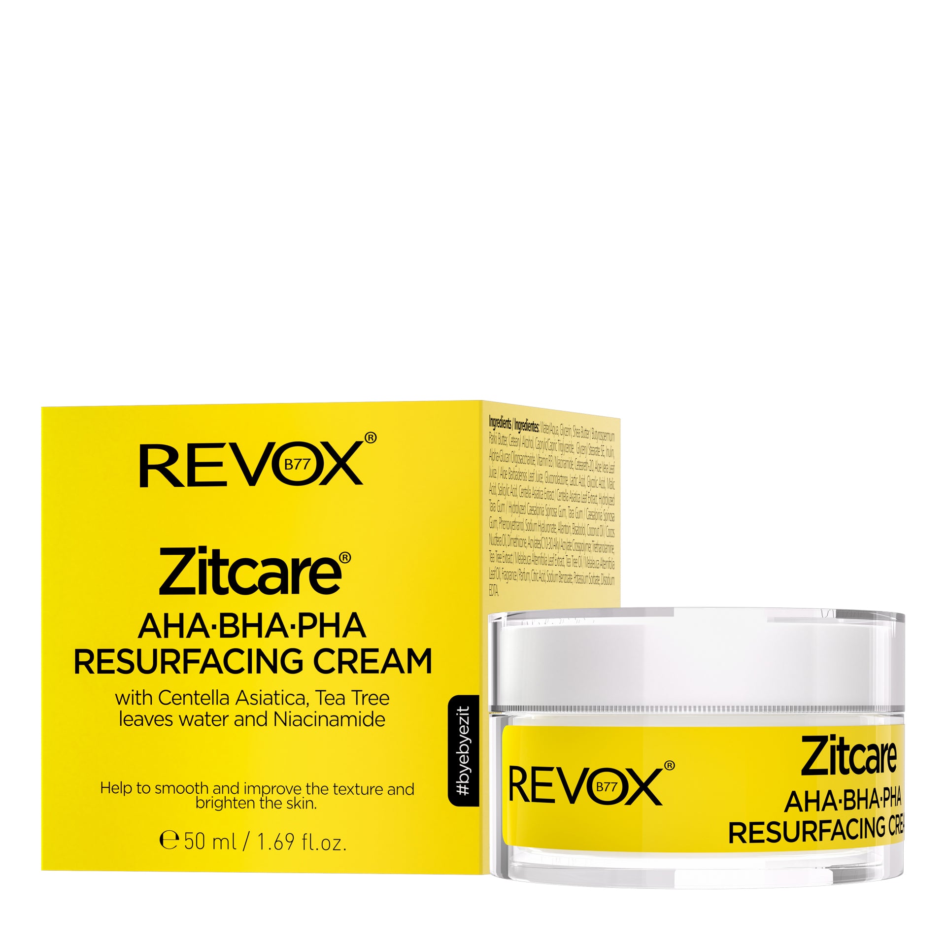 AHA BHA PHA Resurfacing Cream – Revox B77