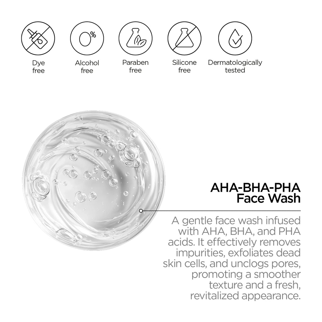 AHA BHA PHA Face Wash – Revox B77