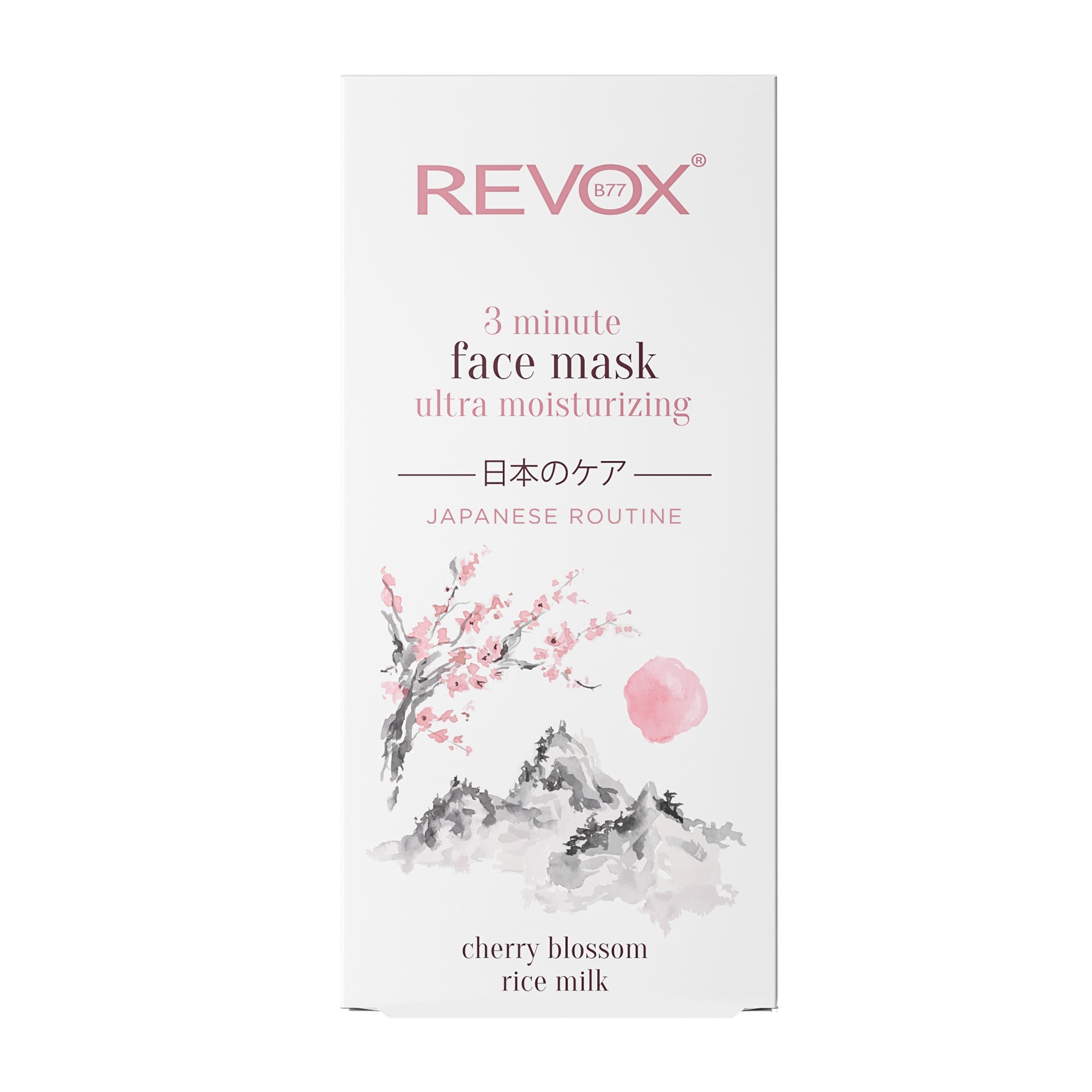 Face Mask 3 Minute Ultra Moisturizing Revox B77
